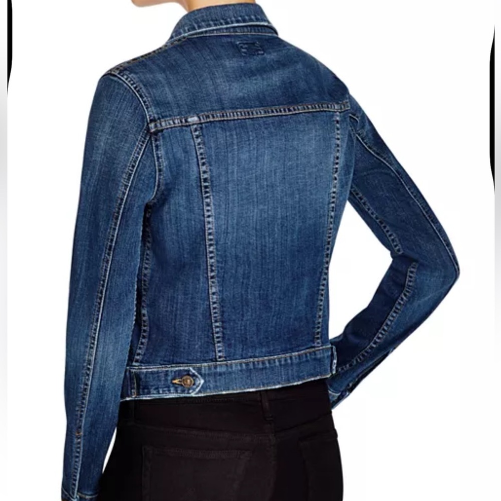 ⭐️NWT⭐️Hudson The Signature Blue Jean Jacket Size Medium - Picture 4 of 9